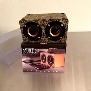Double Dip Leopard Print Wireless Speaker